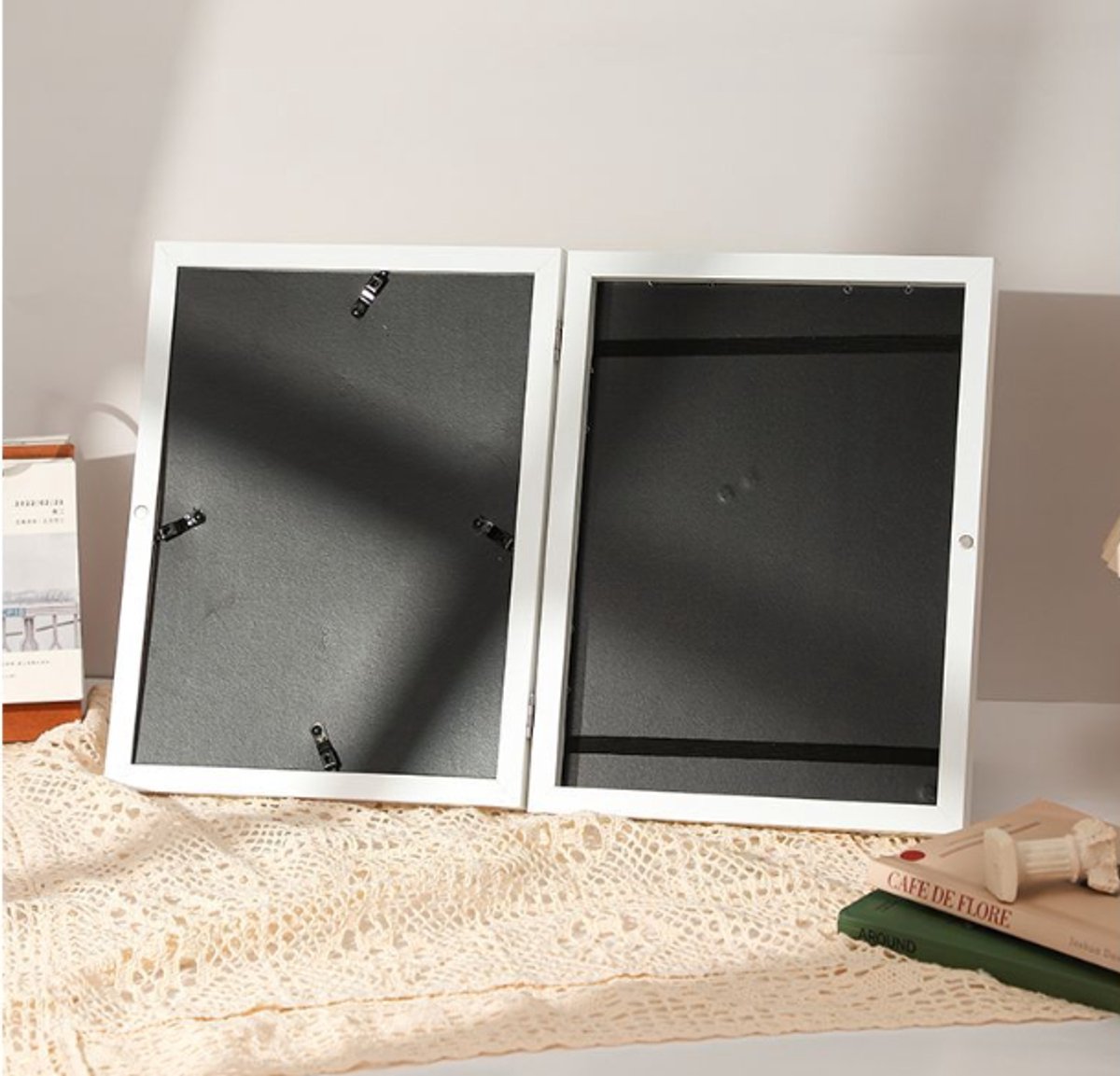 Interchangeable frame - children's drawing - Interchangeable frame A4 - Children's artwork - children's drawings interchangeable frame - Photo frame Poster frame Wall frame - Gift - Black - Image 2