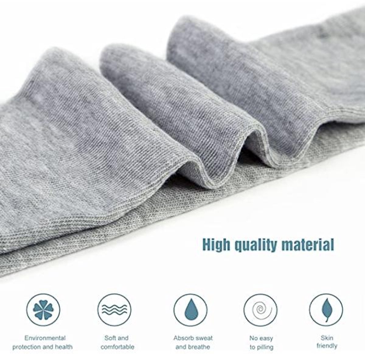 Knee Socks - 6-pack - Overknee Socks - Socks - Women's Overknee Socks - Girls' Boot Socks - Knee Socks - Casual Clothing - Cosplay - Christmas Gift - Birthday Gift - Image 2