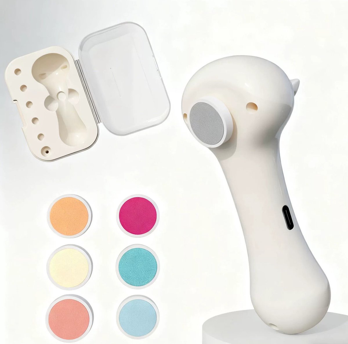 Electric Pet Nail File - Quiet & Safe Nail Trimmer for Dogs and Cats - Ergonomic Design - Safe Nail Filing - Compact and Easy to Use - Image 1
