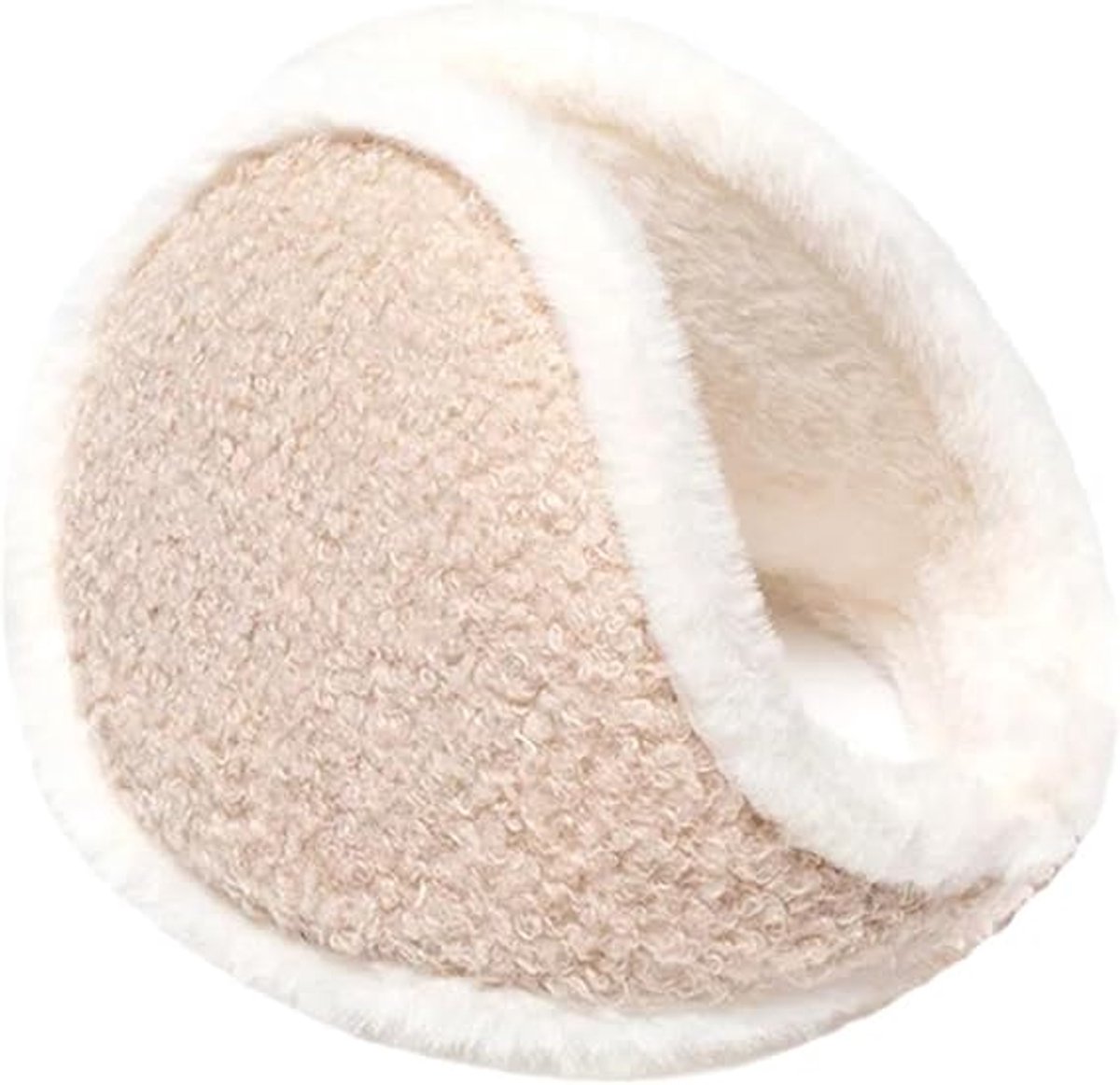 Earmuffs - Windproof and warm earmuffs - Extra thick earmuffs - Winter outdoor essentials (Beige) - Image 1