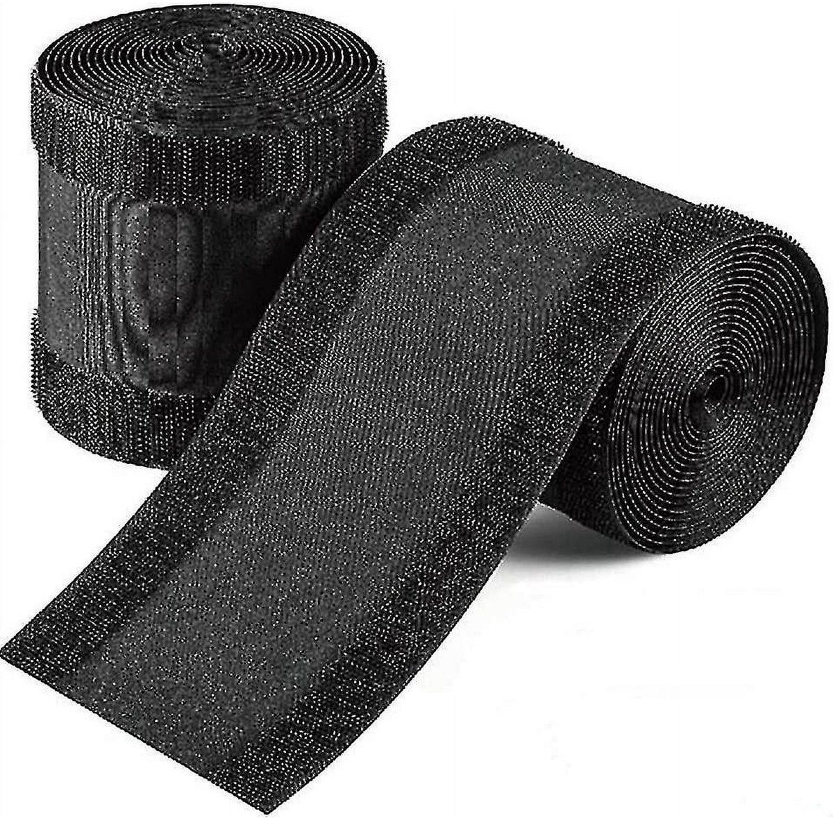 Floor Cable Cover - 20 ft Cord Protector Hook and Loop Storage Sleeve - Used to protect cables and prevent tripping over cords - Image 1