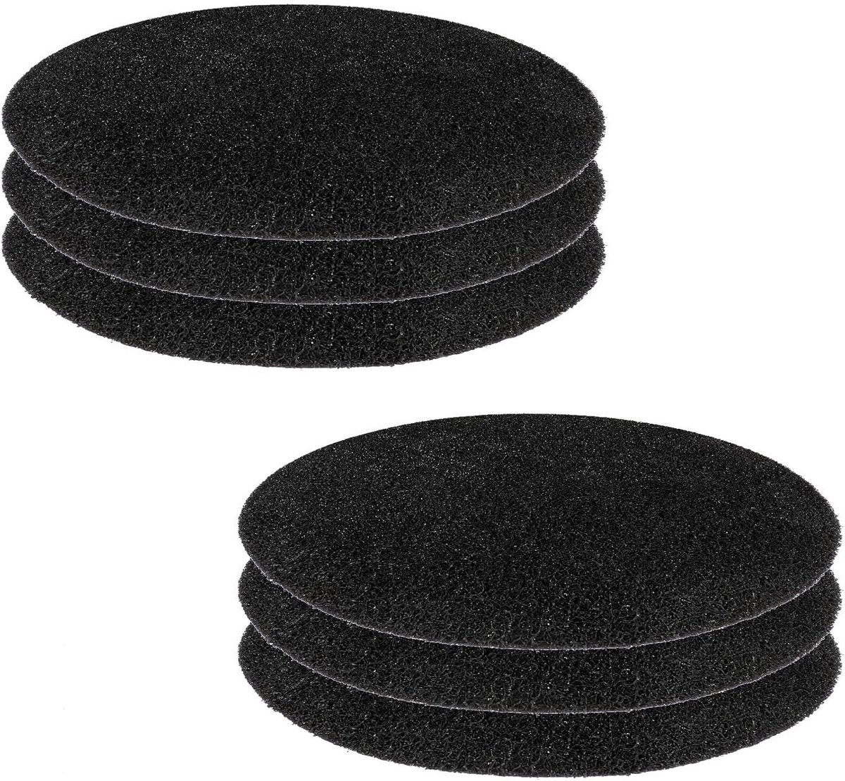 Kitchen Compost Bin Filters - 6-Pack Replacement Countertop Compost Bin Filters - Round 6.7 Inches - Image 1