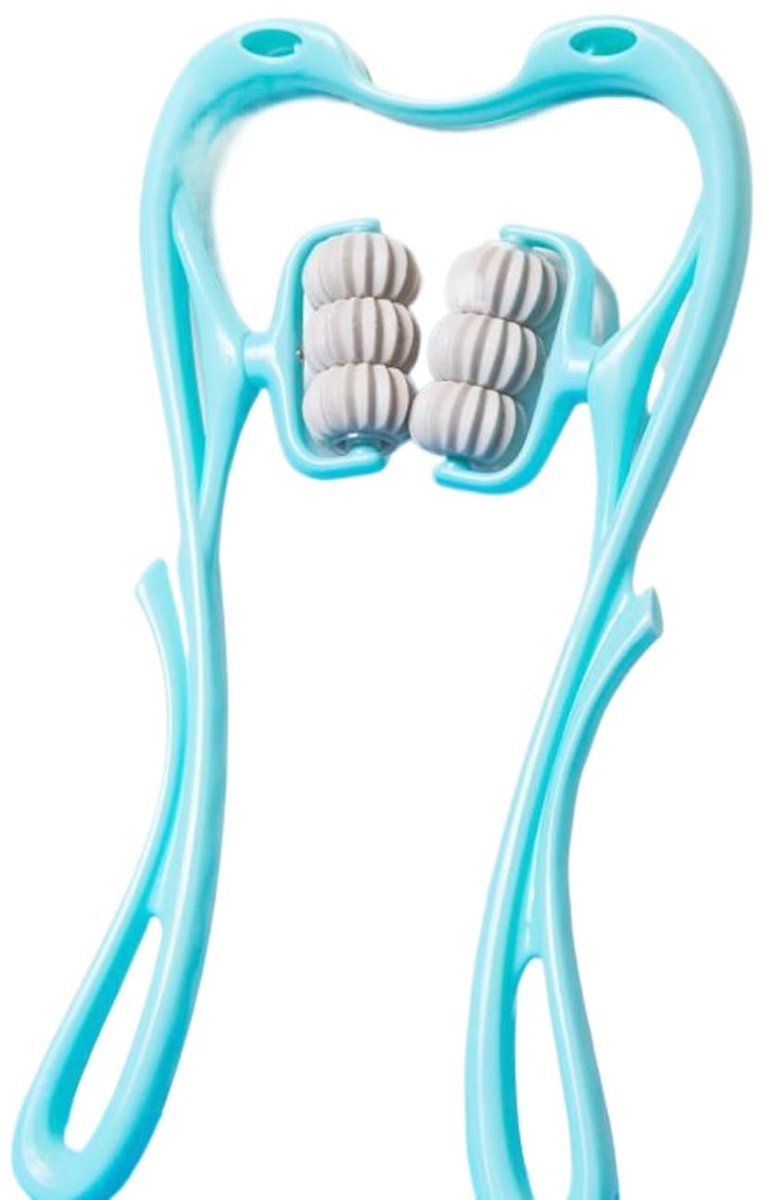 Cervical Massager - Manual Neck Clamp and Neck Kneader - Portable Meridian Roller for Home Use - Image 1