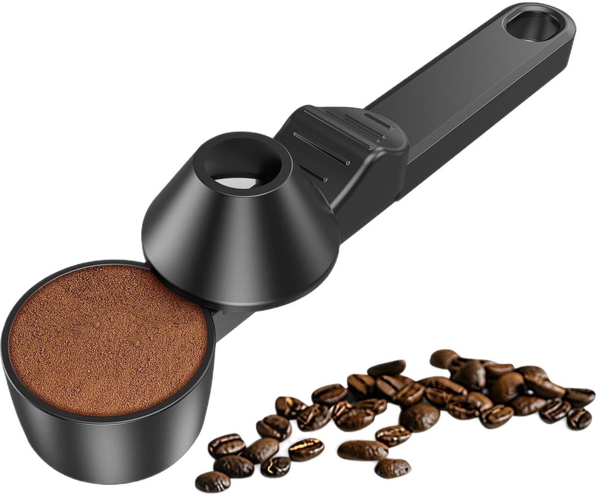Coffee Scoop – Measuring Spoon – Coffee Accessories – Coffee Measuring Spoon | A Spoon with a Funnel – Scoops – Coffee Scoop - Image 1