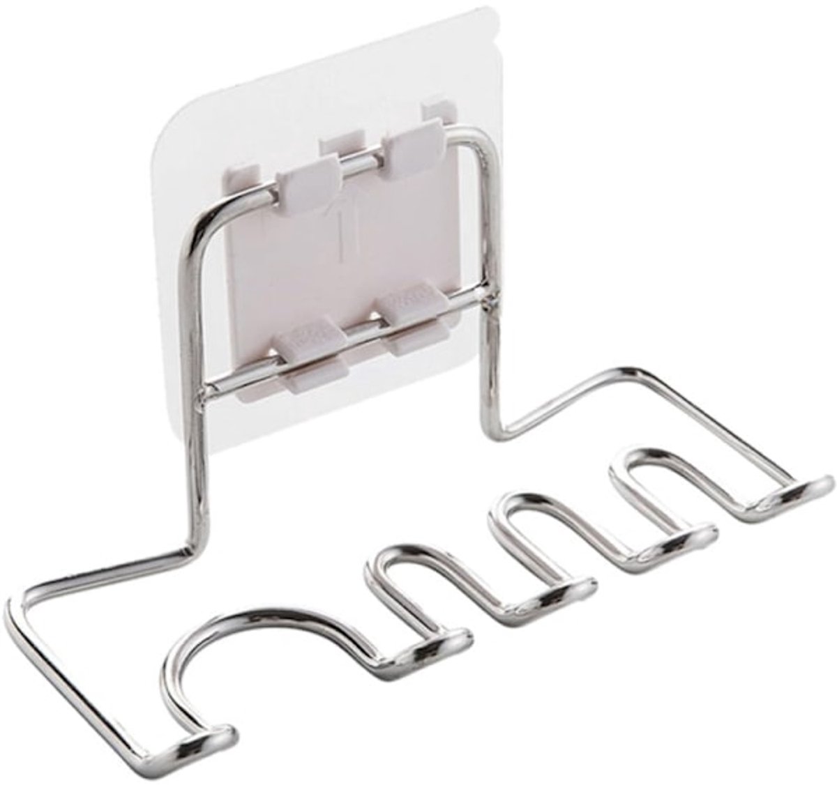 Bathroom storage rack - Wall-mounted toothbrush holder - Hanging bathroom storage rack - Image 1