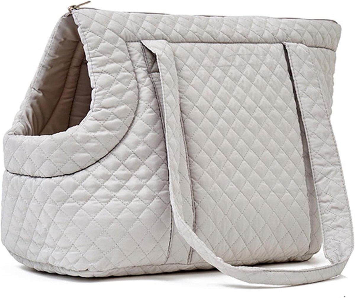 Pet Carrier - Small Portable Pet Carrier - Lightweight Cotton Winter Pet Carrier - Take Your Pet With You - Suitable for Cats, Puppies and Kittens - Image 1