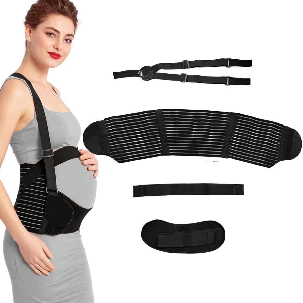 Belly Support - Pregnancy - Black XL - Image 1