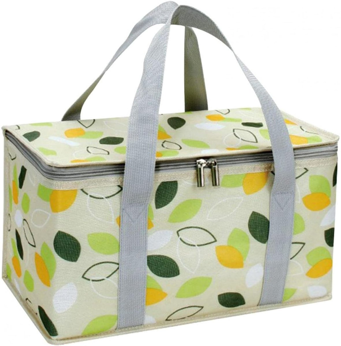 Large Cooler Bag - Picnic Cooler Bag, Lunch Bag - Lined - Keep Warm or Cold - Insulated Cooler Bag for Camping, BBQ, Home, Car & Outdoor Activities - Image 1