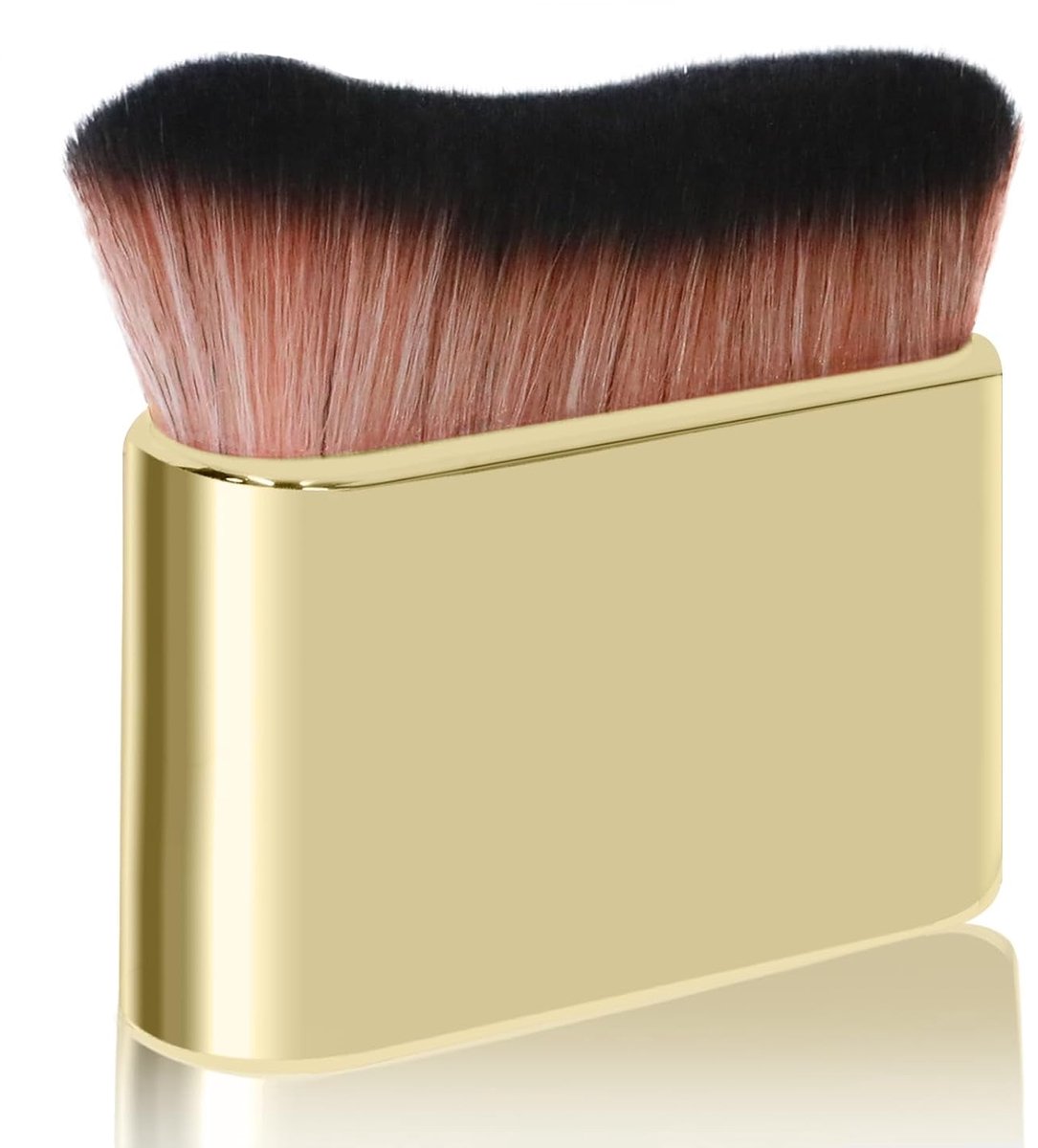 Foundation Makeup Brush - Portable Makeup Brush (Gold) - Image 1
