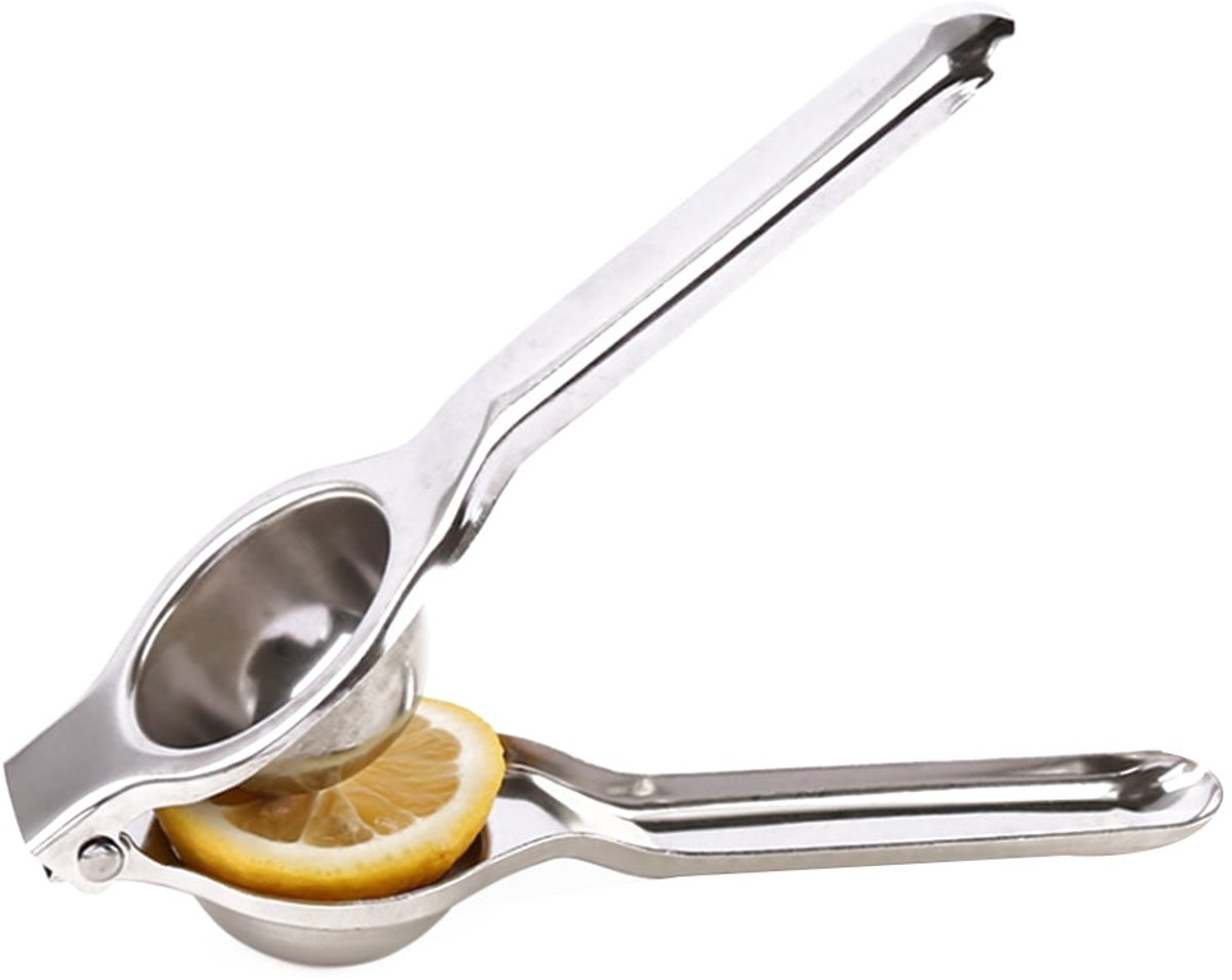 Lemon Juicer - Stainless Steel - Manual Orange Juicer (Silver) - Image 1