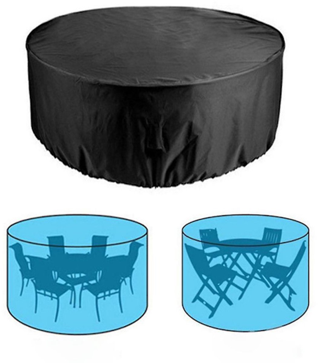 Dust Cover - Round Patio Table, Waterproof Cover - Anti-Fading Furniture Cover - (227 * 100 cm) - Image 1