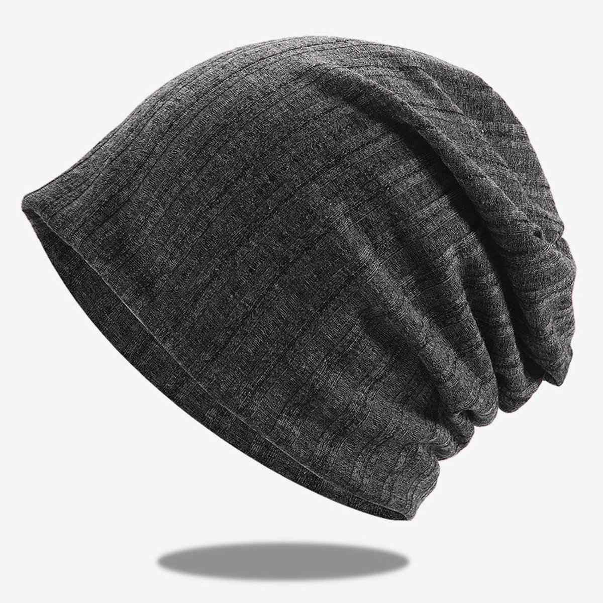 Hat - Spring, Summer, Fall - Thin - Unisex Sweater - Breathable - Soft - Shopping - Fashion Sweater - Gray - Image 1