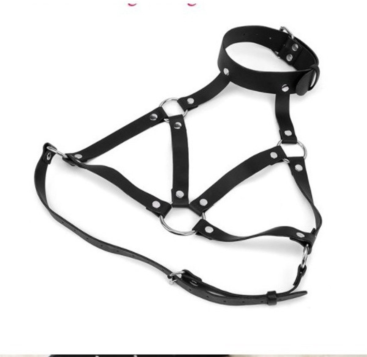 Bra Straps - Punk Cupless Bra Straps - Bra Tops - Bra Support - Bra Chains - Image 3