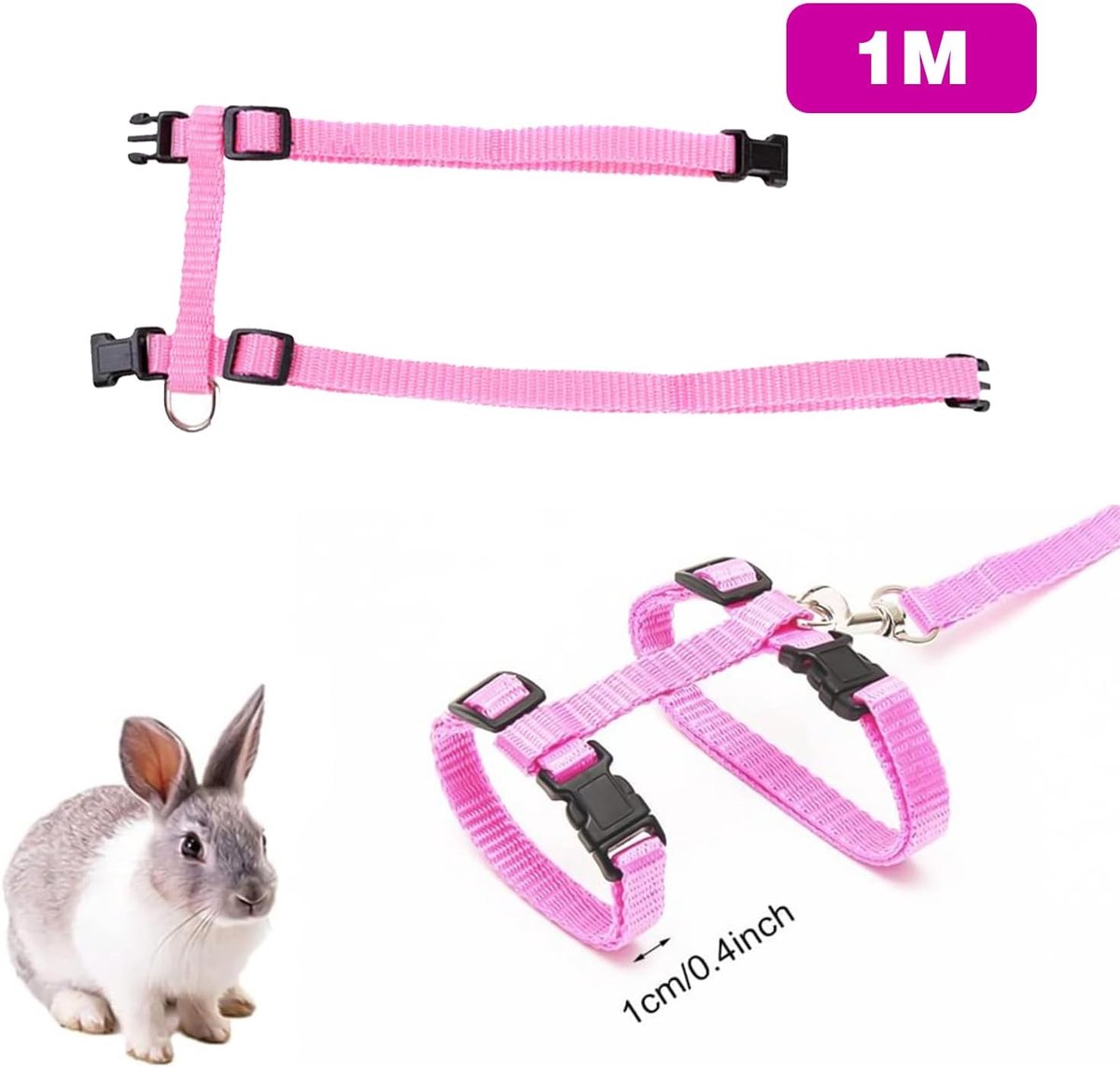 Cat Harnesses & Leashes - Cat Harnesses with Leashes - Anti-Escape Cat Leash Sets - Adjustable Soft Kitten Vests - Kitten Harnesses - For Kittens and Puppies - Image 5