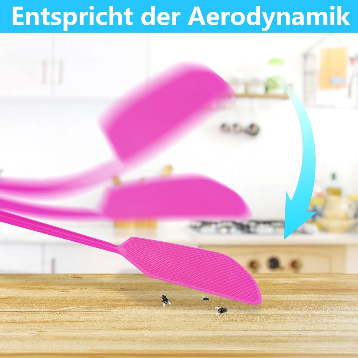 Fly Swatters - Fly Swatters - Mosquito Repellent - 5 Stable Fly Swatters - Image 5