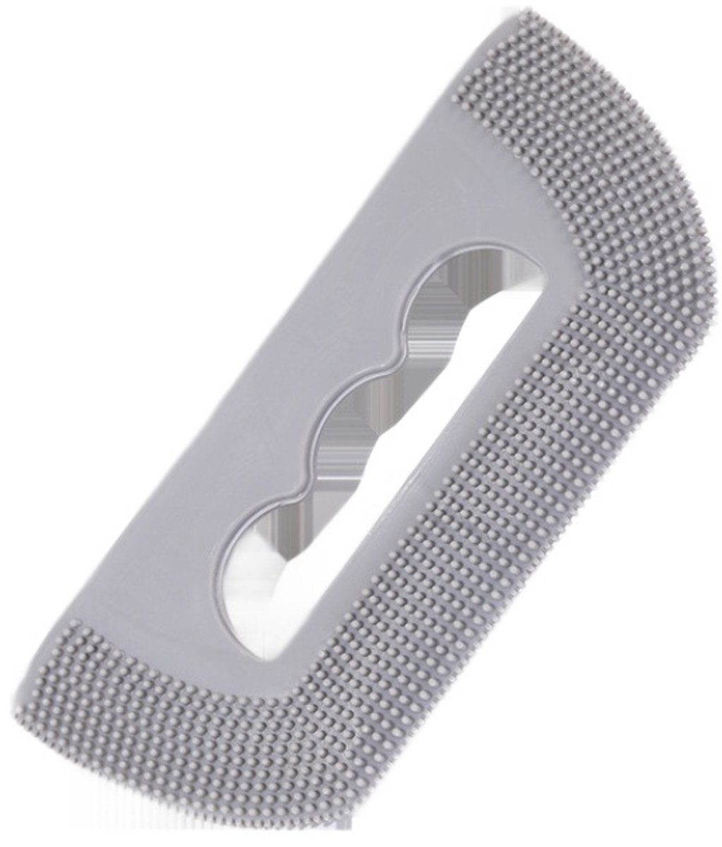 Deshedding Brush - Cat Brush - Cat Comb - Brush Against Cat Hair - Anti-Shedding - Coat Care - Gray - Image 1