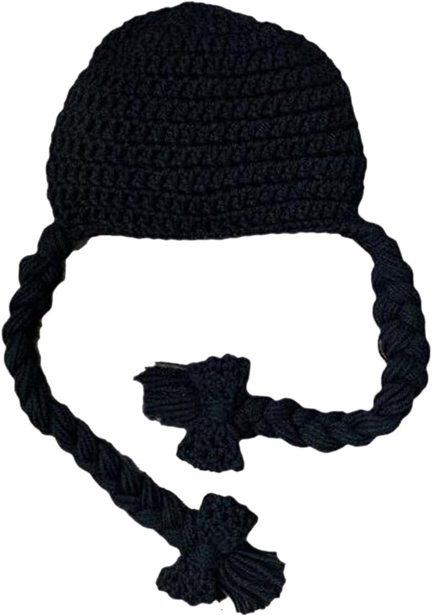 Knitted Hats - Knitted Baby Hats - Cute Long Knitted Hats - Cute Photo Accessories - Winter Baby Headbands - Cute Hats Suitable for Newborns and Babies from 0-6 Months - Image 1