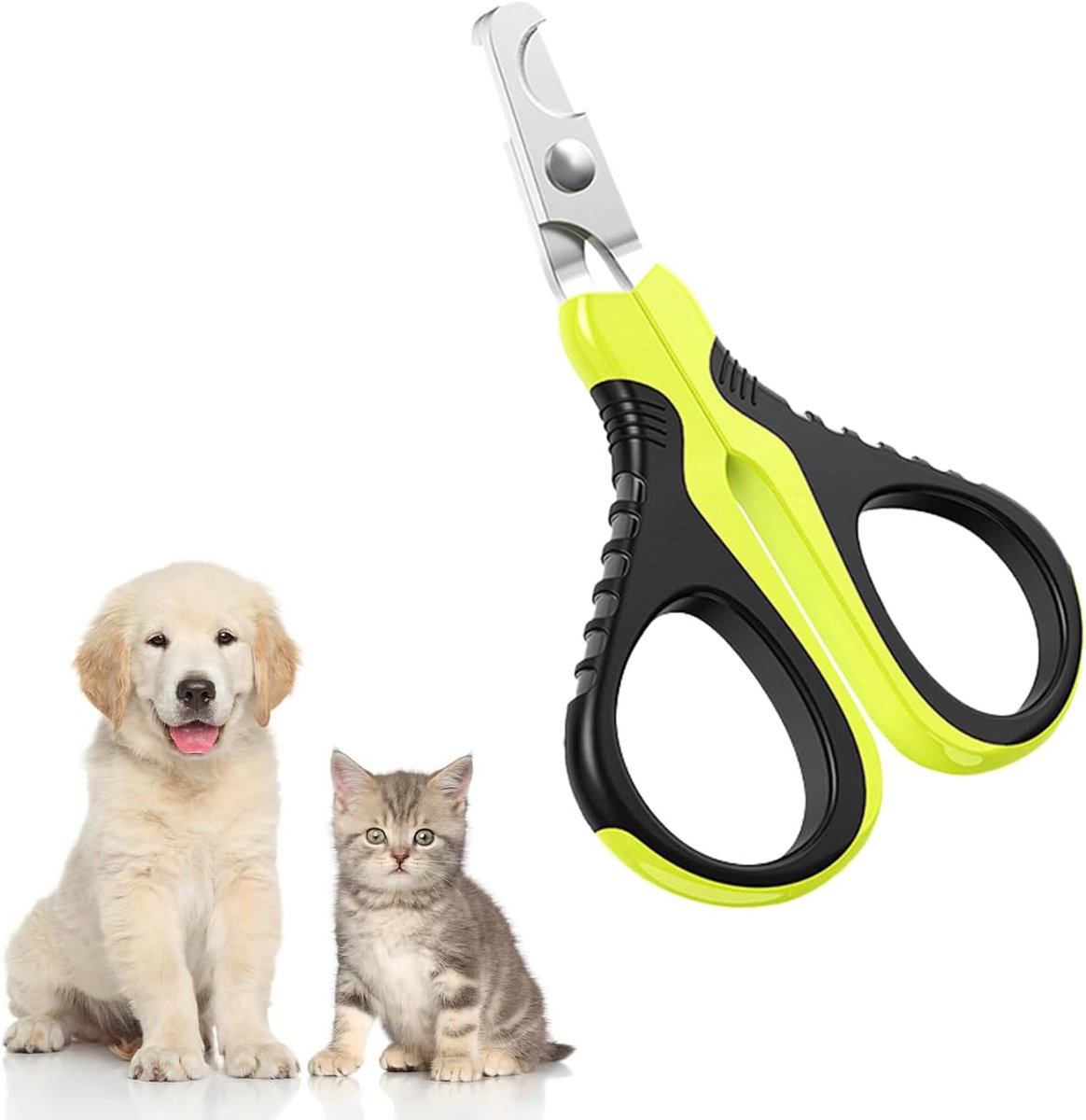 Pet Nail Clippers - Professional Pet Nail Clippers - Scissors - Stainless Steel - Cat Nail Clippers - Suitable for Small Dogs, Puppies, and Cats - Image 1