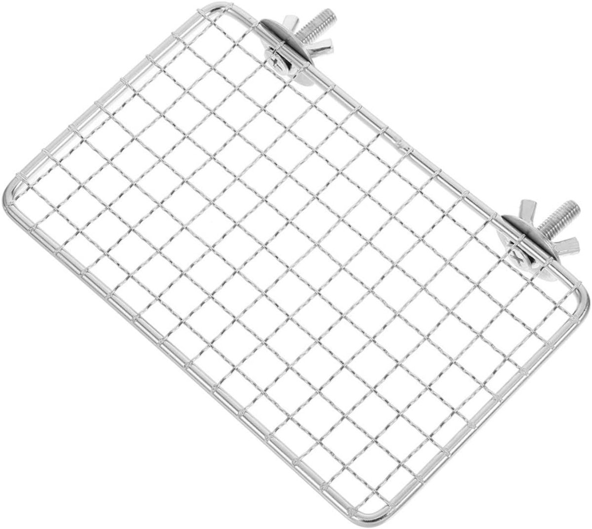 Bird Cage Accessories - Parrot Perch Made of Stainless Steel - Comfortable Resting Platform for Birds - Multifunctional Bird Cage Accessory - Modern Design - Suitable for Various Parrots, Provides Your Pet with a Comfortable Resting Place - Image 1