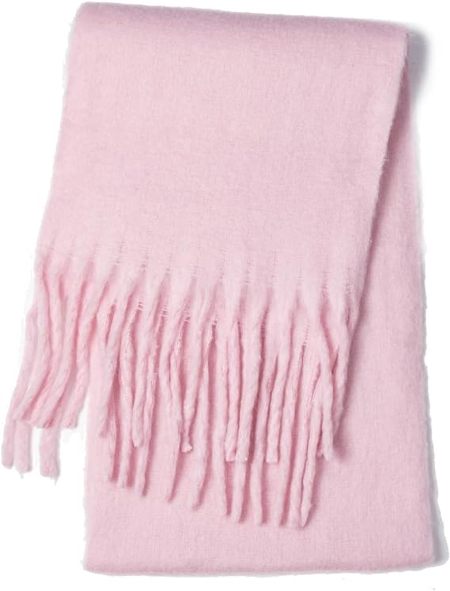 Warm Scarf - Colorful Winter Scarves for Women - Warm and Thick Knitted Scarves - Blanket Scarves - Stylish Christmas Gifts - Gifts for Her - Image 2