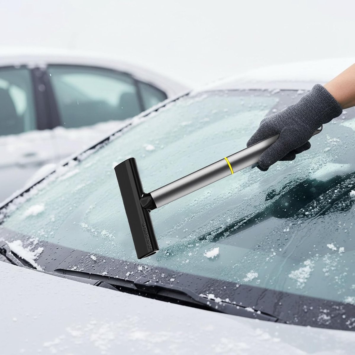Car Snow Removal Tools - Snow Plows - Car Snow Shovels - Car Wiper Blades - Windshield and Window Cleaning Tools - Handy for Clearing Snow from Home and Vehicle. - Image 5