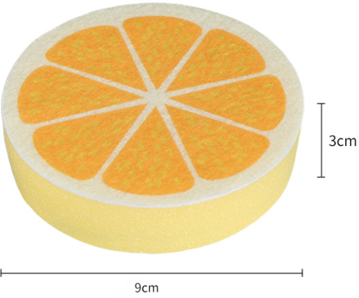 Dishwashing sponge - 4-piece set - Double-sided cleaning sponge - Dish cloth - Suitable for kitchen and bathroom - Image 5