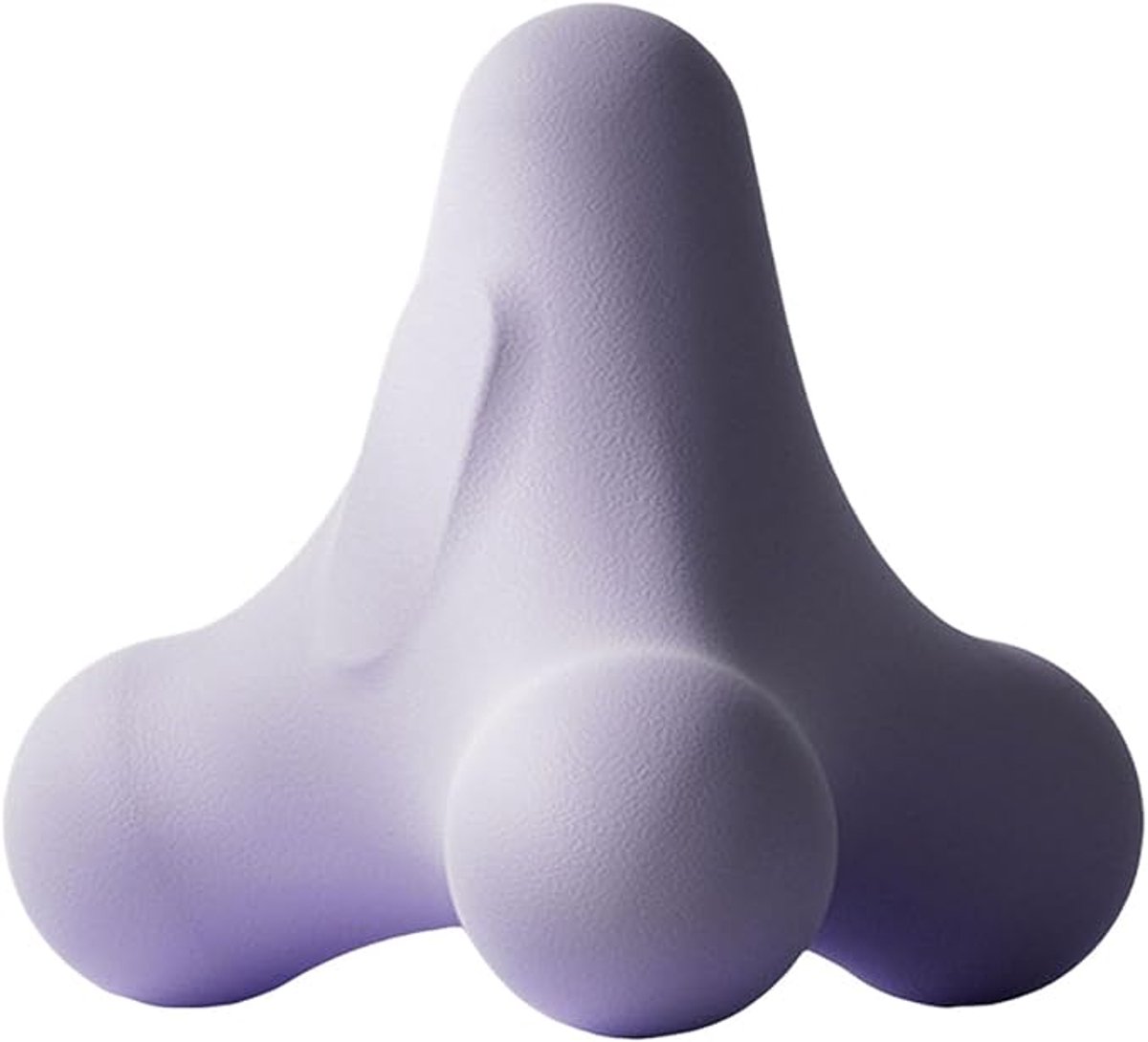 Massage Balls - 1 item - Shiatsu massage device - Massage balls with relief points - Trigger point exercise balls - Exercise ball - Massages shoulder, neck, waist and hand muscles (Purple) - Image 1