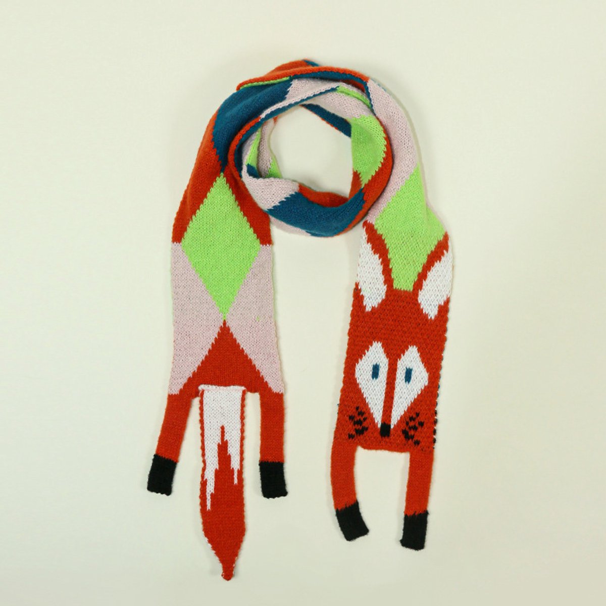 Scarves - Women's Winter Scarves - Warm Scarves - Cute Fox Scarves - 140cm - Stylish Gift - A Gift for Her (A) - Image 1