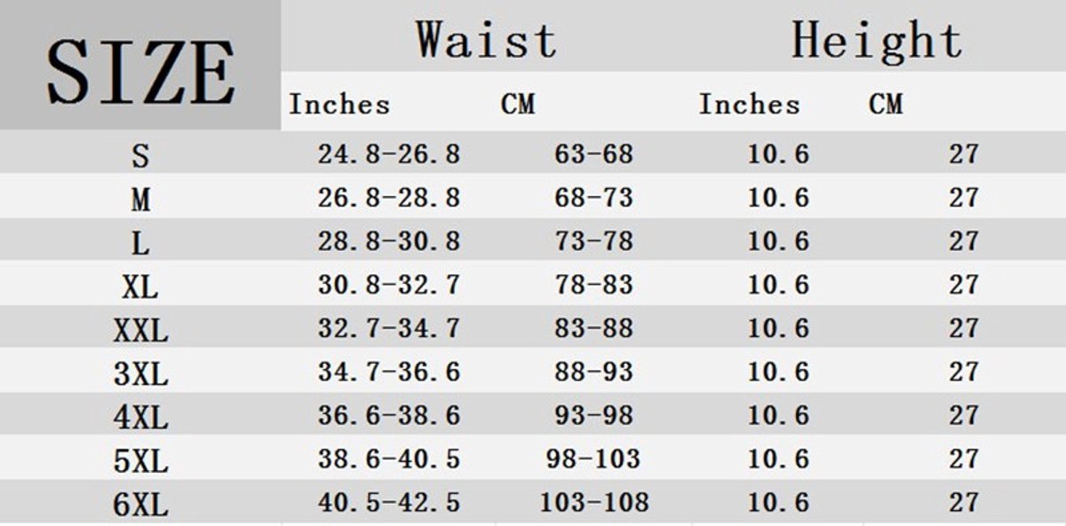 Women Sweat Reducer Training Belt - Sweatband - Waist Trainer - Slimming Belly Band - 3-Row Closure & Breathable Material - Extended Sizes (S to 6XL) - Red, 5XL - Image 5