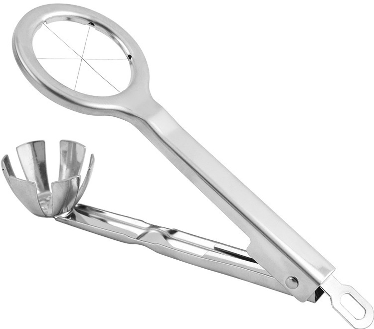 Egg Slicer - Stainless Steel Egg Slicer - Kitchen Utensils - Stainless Steel Kitchen Gadgets - Top Quality Egg Slicer - Egg Divider - Image 1