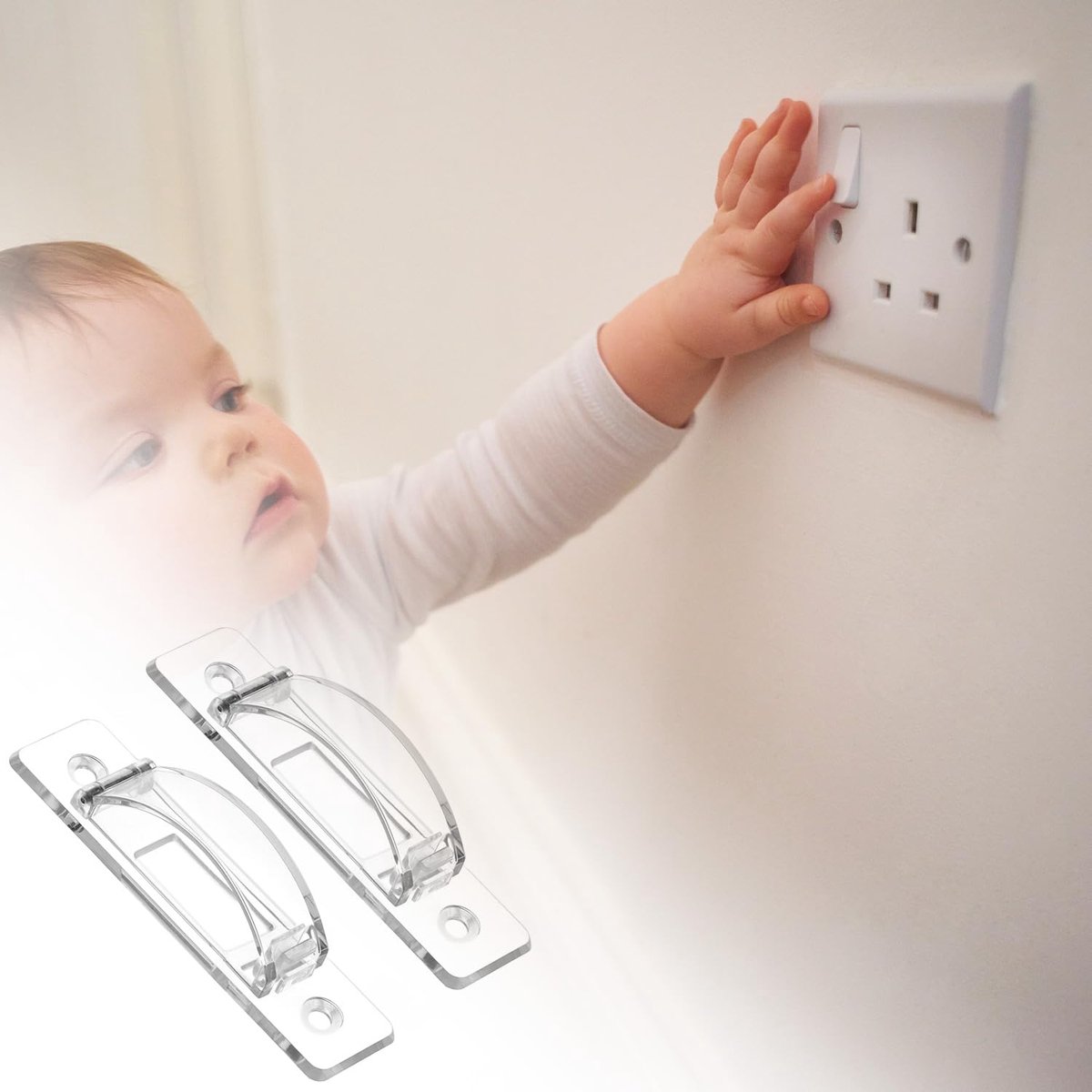 Switch Protection Cover - 2 Pieces - Tamper-Proof Lamp - Switch Protection Cover - Toggle Switch - Prevents Unintended Use - Image 5