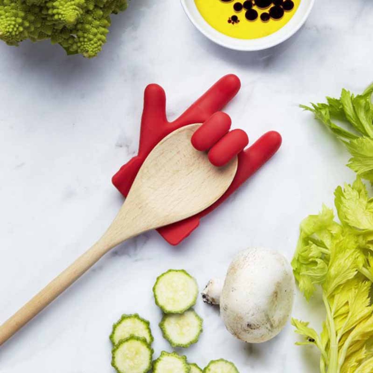Silicone Pan Lid Support - Prevents Boiling Over & Allows Steam to Escape - Kitchen Aid - Image 2