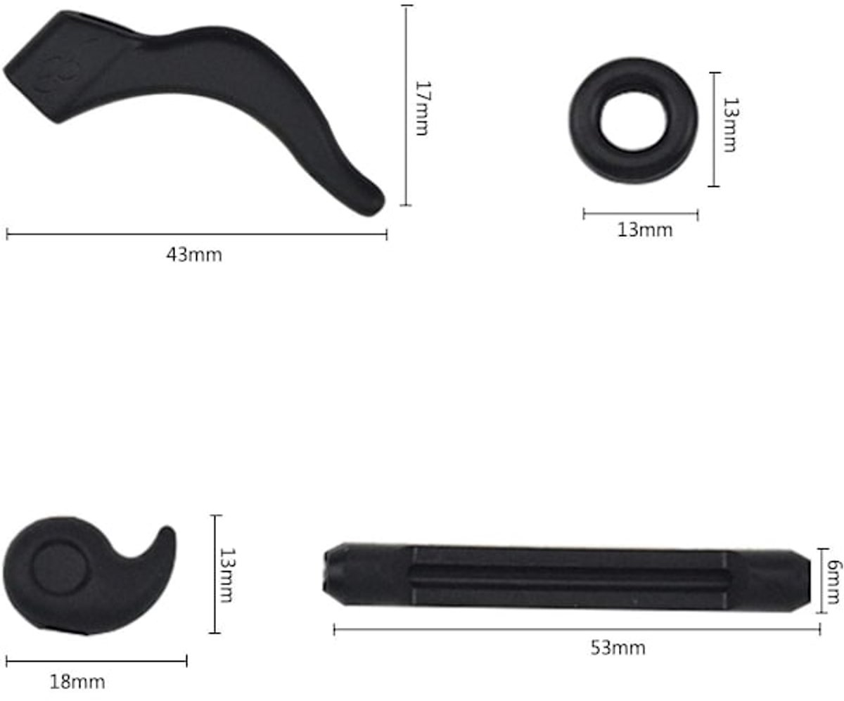 Ear Support - Non-slip Silicone Glasses - Frames - 24 Pairs - Image 4