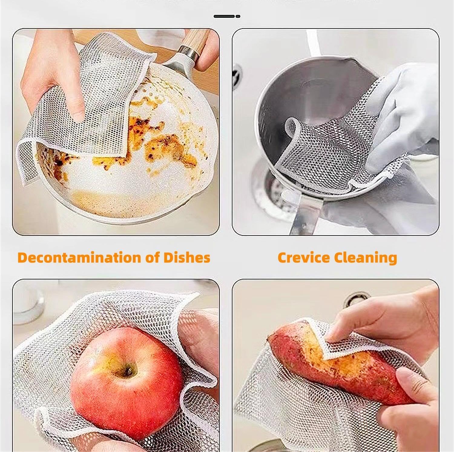 10pcs Kitchen DishCloths, 7.87