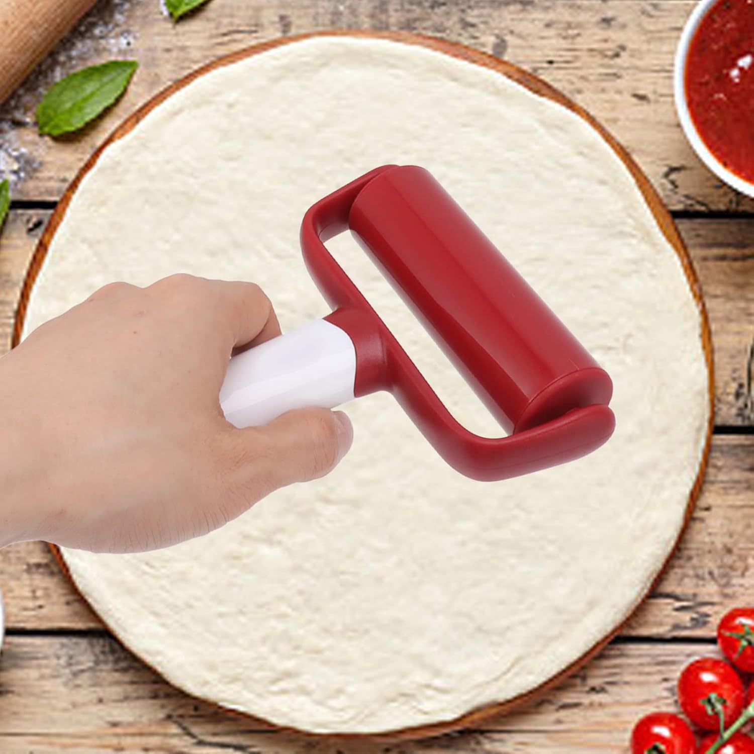 Rolling Pin - Baking Tools - Rolling Pin with Handle - Kitchen Tools - Image 3