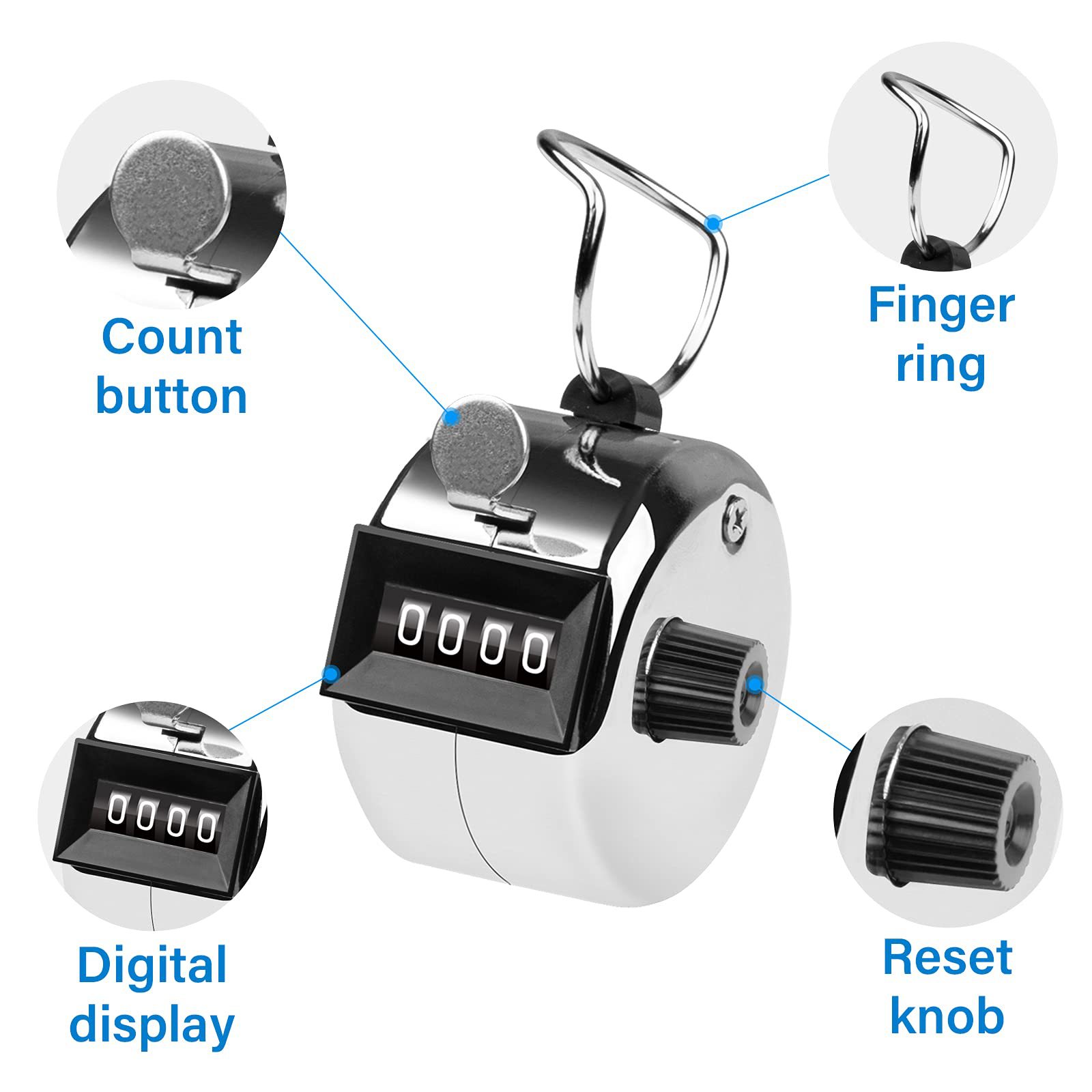 Hand counter - manual click counter - Hand counter - People counter - Image 3