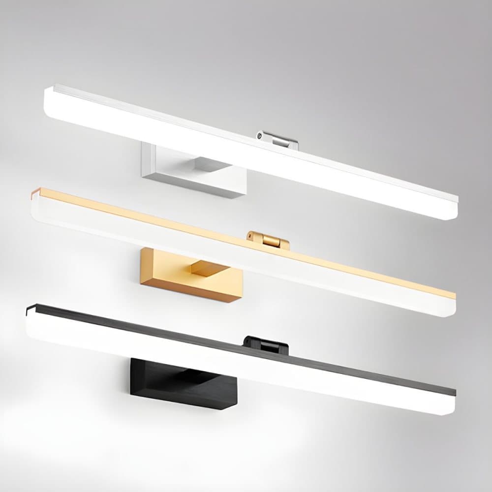 Wall light LED for mirror, wall light 40 cm for bathroom, wardrobe and toilet(Black) - Image 1