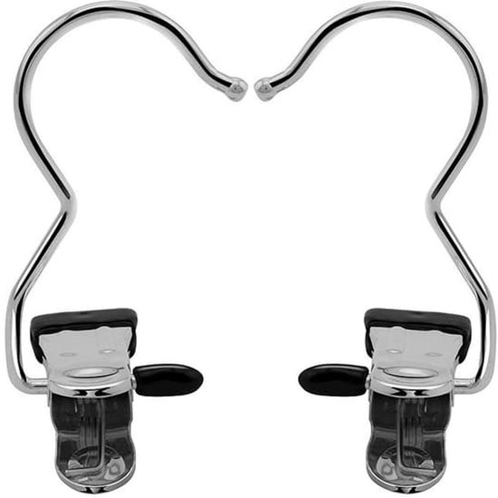 Small hanger - suitable for hanging small items - sock clips - towel clips (10 pieces) - Image 2