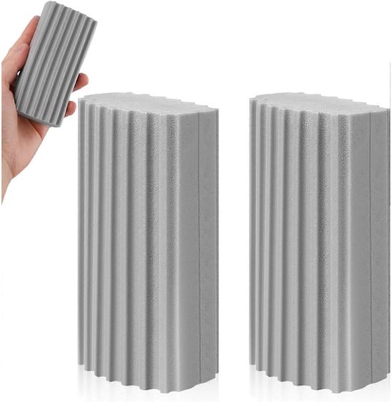 Dust Removal Sponges - Double-Sided Sponges for Wet Cleaning - Dust Removal Cloths - Reusable Sponges for Wet Cleaning - 2-Pack - Image 1