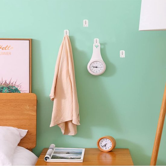 Self-adhesive key hooks - 10 pieces - Image 5