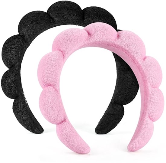 Headband - for face washing or facial care - Headband - Soft cosmetic headband for face washing, facial mask and skin care - Image 1