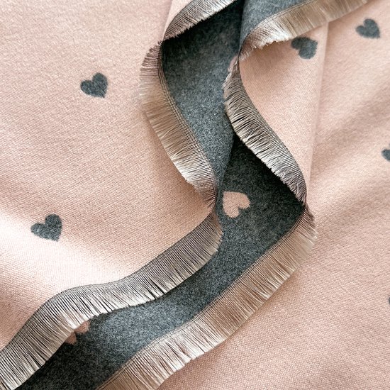 Women's scarf - Long scarf - Double-sided warm blanket - Suitable for spring, autumn and winter - 185*65cm - Blue - Image 2