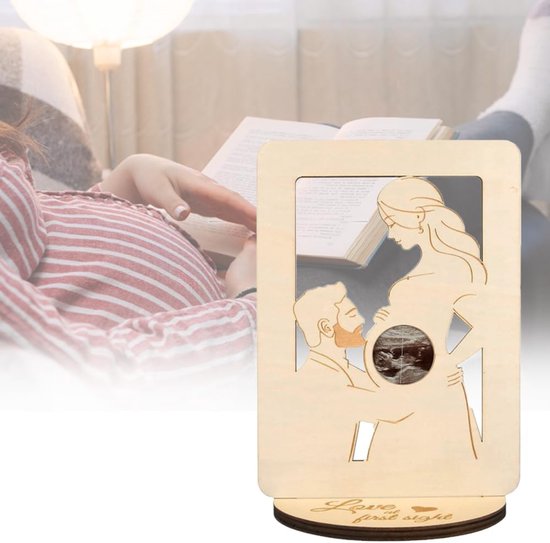 Memorial Photo Frame - Baby Ultrasound Memorial Frame - Newborn Memorial Stand - Style A - Image 1