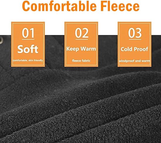 Windproof Hat – Warm Fleece Ski Mask & Winter Mask – Face & Neck Protector for Cold Weather – Suitable for Motorcycling, Cycling & Outdoors – Unisex（Gray） - Image 2