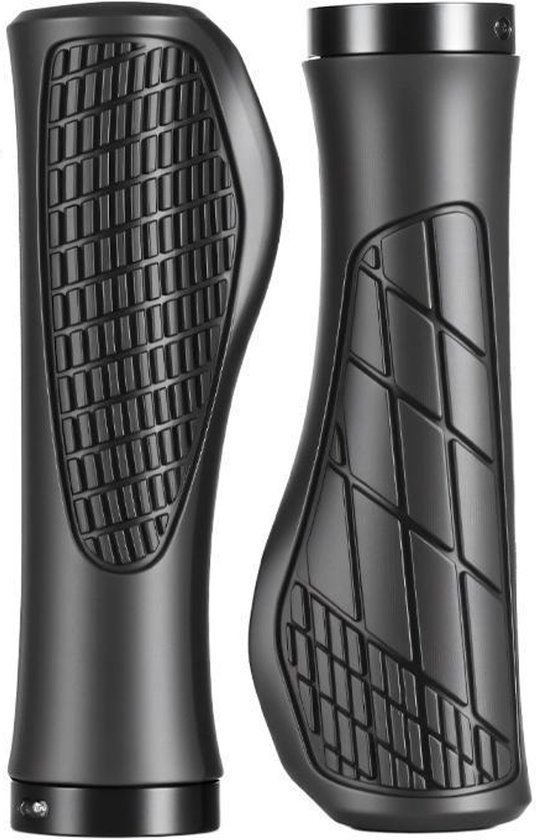 Bicycle grips - Mountain bike grips - 1 pair, including installation tools - Ergonomic bicycle grips | Black Gripps - Image 1