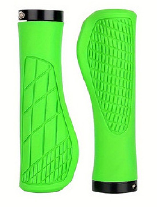 Bicycle grips - Mountain bike grips - 1 pair, including installation tools - Ergonomic bicycle grips | Green Gripps - Image 1