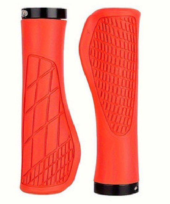 Bicycle grips - Mountain bike grips - 1 pair, including installation tools - Ergonomic bicycle grips | Red Gripps - Image 1