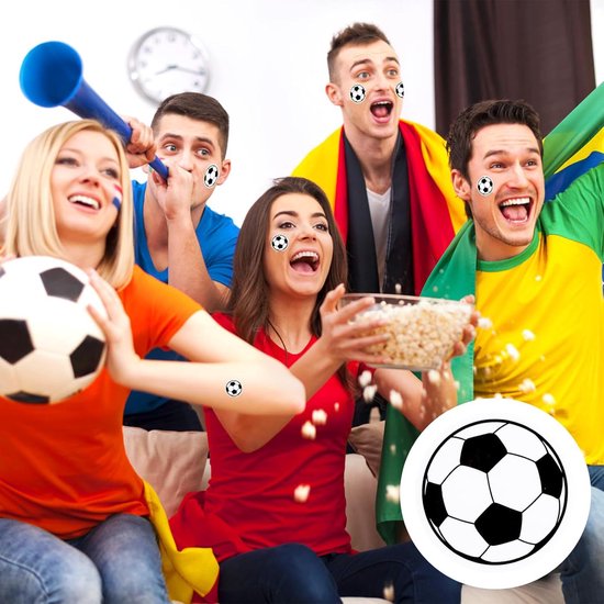 Football Stickers - Waterproof Vinyl Stickers - Suitable for laptops, water bottles, notebooks and mobile phones - Ideal gift for football players, teams and fans - Sports Stickers - 10 sheets, 120 pieces - Image 4