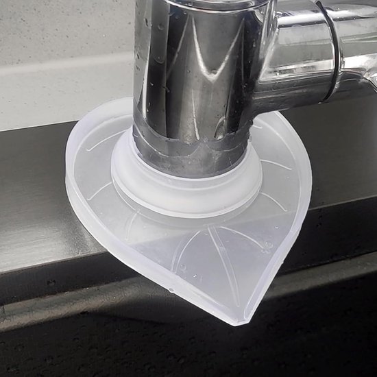 Tap mats - 2 pieces - Kitchen taps and sinks - Waterproof tap covers - Splash guard, limescale protector, waterproof cover for bathroom taps - Image 1
