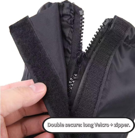 Lightweight Waterproof Leg Warmers - Adjustable Snow Boot Gaiters, Unisex - Suitable for Hiking, Skiing, Mountaineering and Outdoor Activities - Image 3